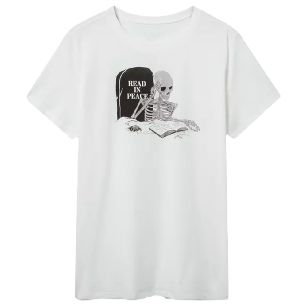 Torrid Read In Peace Classic Heritage Jersey Crew Tee Size 1